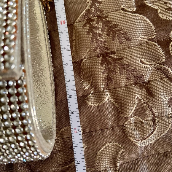 Diamanté Evening Clutch with shoulder chain - Picture 9 of 11